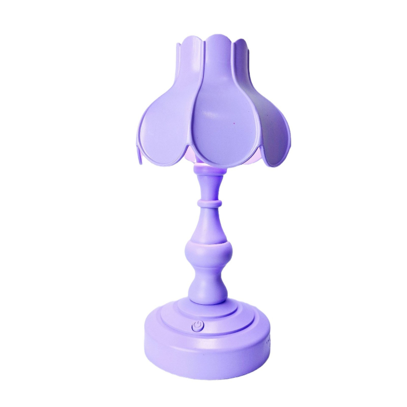 DIY Χειροποίητη Τραπεζολάμπα με Φύλλο Λωτού και Νυχτερινό Φως, USB Τροφοδοσία, Πλαστικό Αβαζούρ, Διακόπτης Κουμπί, Μοντέρνο Βορειοευρωπαϊκό Στυλ