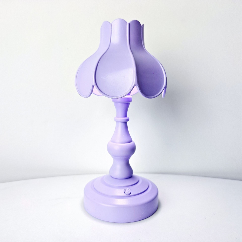 DIY Χειροποίητη Τραπεζολάμπα με Φύλλο Λωτού και Νυχτερινό Φως, USB Τροφοδοσία, Πλαστικό Αβαζούρ, Διακόπτης Κουμπί, Μοντέρνο Βορειοευρωπαϊκό Στυλ