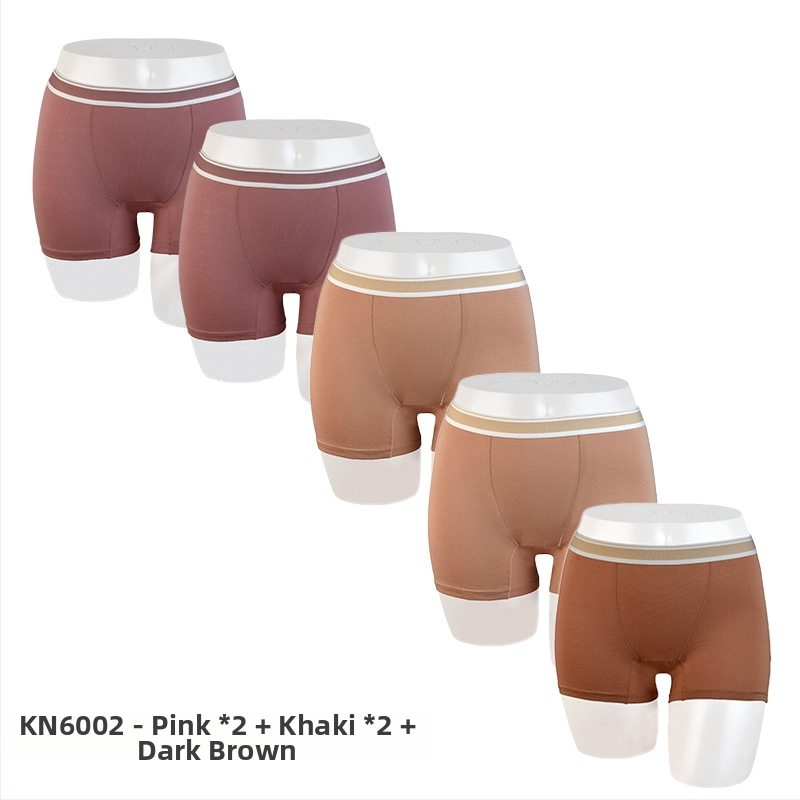 Dámske boxerky s vysokým pásom – stiahnutie brucha, zdvihnutie zadku a ochrana proti priehľadnosti – 95-100% bavlna