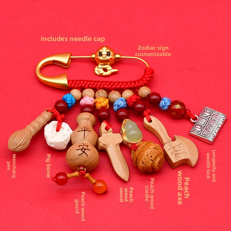 Брошка от сплав, зодиакален знак, електроплатиране, мультяшен стил