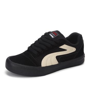 Ανδρικά αθλητικά σε κορεατικό στυλ, καμβά πάνω μέρος, παχιά σόλα, ελαφριά, διαπνοή, με κορδόνια