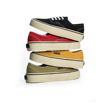 Vastag talpú vászoncipő, légáteresztő, magasságot növelő, uniszex, alacsony bokakivágású, vulkanizált tornacipő