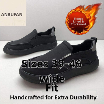 Ανδρικά υφασμάτινα παπούτσια από καμβά χωρίς κορδόνια, με EVA πάτο, διχτυωτή επένδυση, σόλα από αφρό καουτσούκ, μυτερός δάκτυλος