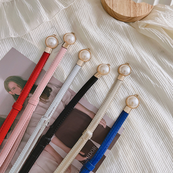 Ελαστική λεπτή ζώνη για ρούχα, PU δέρμα, αγκράφα από κράμα, κούμπωμα με γάντζο, πλάτος κάτω από 2 cm, κυκλικό μοτίβο