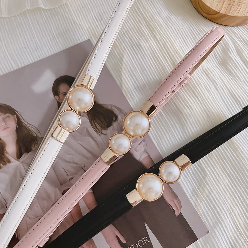 Ελαστική λεπτή ζώνη για ρούχα, PU δέρμα, αγκράφα από κράμα, κούμπωμα με γάντζο, πλάτος κάτω από 2 cm, κυκλικό μοτίβο