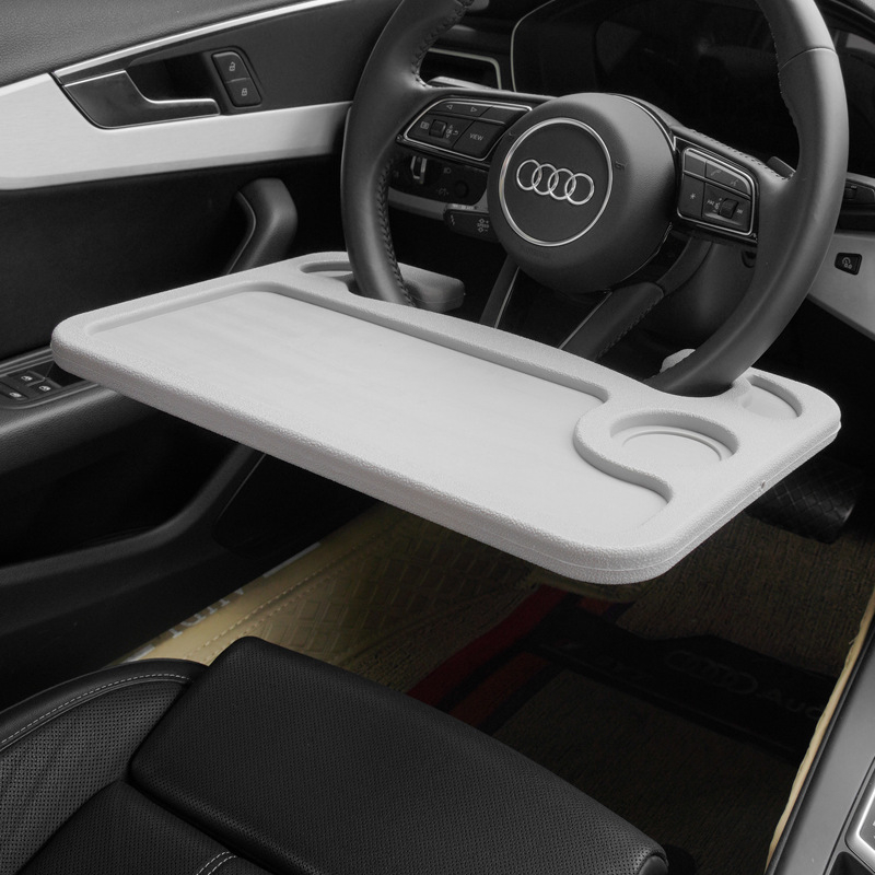 Stôl pre volant auta — ABS materiál, Dinner Plate model, tlač loga k dispozícii, možnosť prispôsobiť