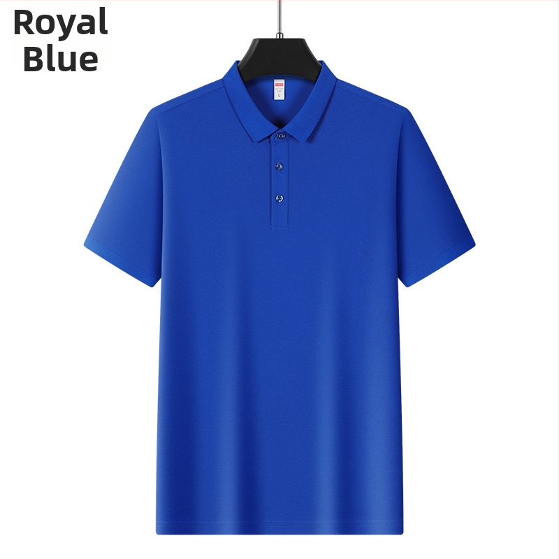 Ανδρικό πόλο από Ice Silk, κοντά μανίκια, 96% πολυεστέρας