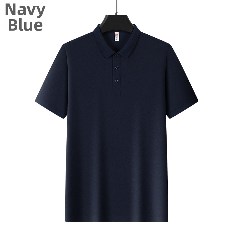 Ανδρικό πόλο από Ice Silk, κοντά μανίκια, 96% πολυεστέρας