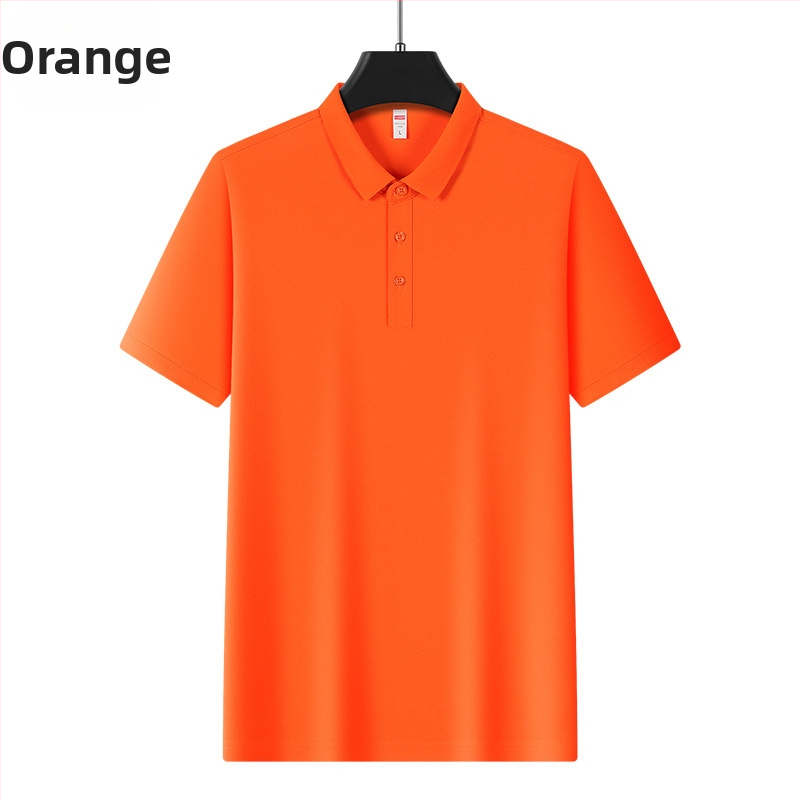 Ανδρικό πόλο από Ice Silk, κοντά μανίκια, 96% πολυεστέρας