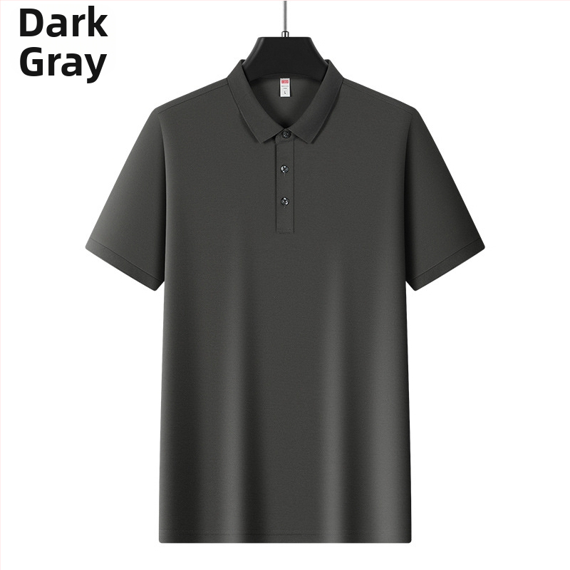 Ανδρικό πόλο από Ice Silk, κοντά μανίκια, 96% πολυεστέρας