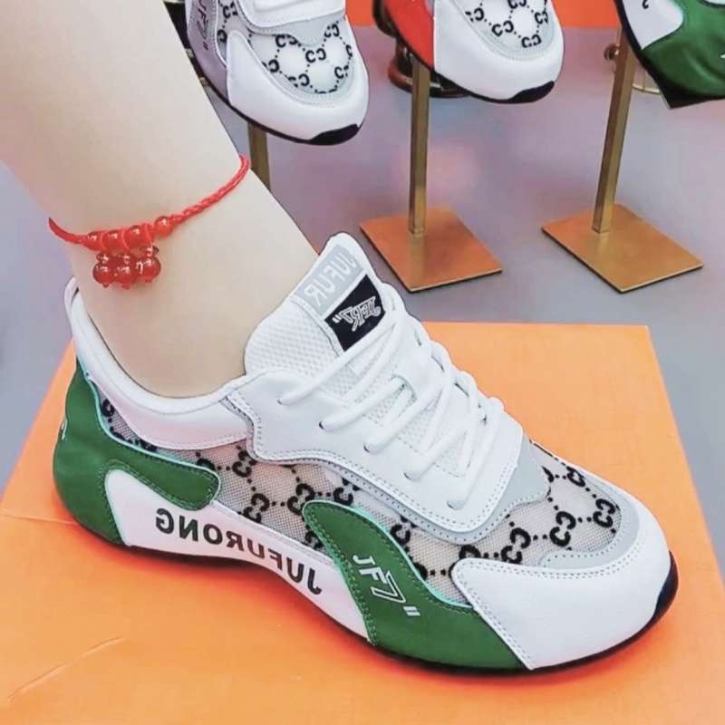 Ženske ljetne tenisice u stilu dad shoes, prozračne, lagane, protuklizne, srednje visoke, gumeni potplat