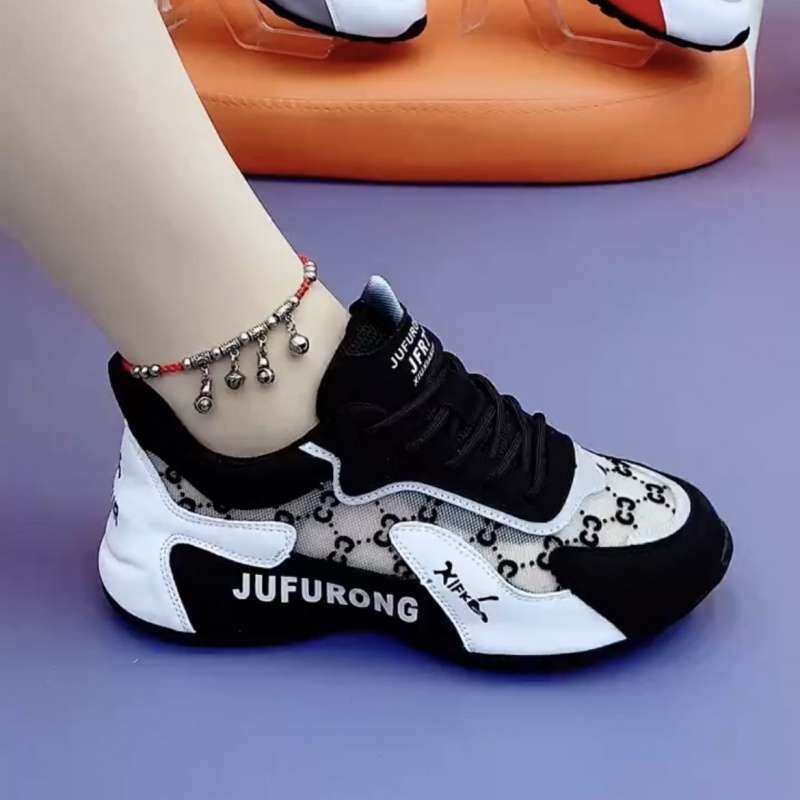 Ženske ljetne tenisice u stilu dad shoes, prozračne, lagane, protuklizne, srednje visoke, gumeni potplat