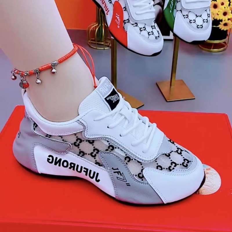 Ženske ljetne tenisice u stilu dad shoes, prozračne, lagane, protuklizne, srednje visoke, gumeni potplat