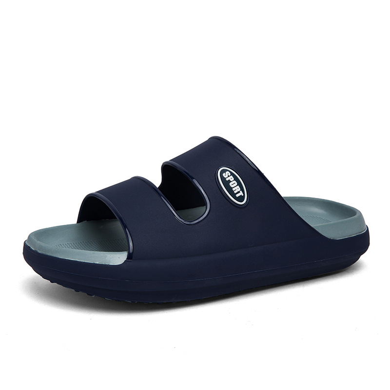 Férfi flip-flop papucs – casual stílus, TPU felső rész, injekciózott talp, talpanyag TUP