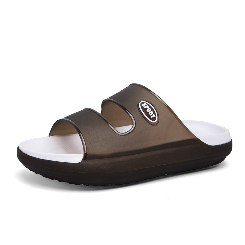 Férfi flip-flop papucs – casual stílus, TPU felső rész, injekciózott talp, talpanyag TUP