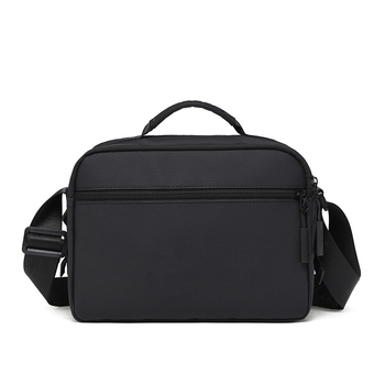 Muška torba preko ramena za poslovna putovanja, Meiyu lingxin, urbani minimalistički stil, membranski materijal, podstava od poliestera