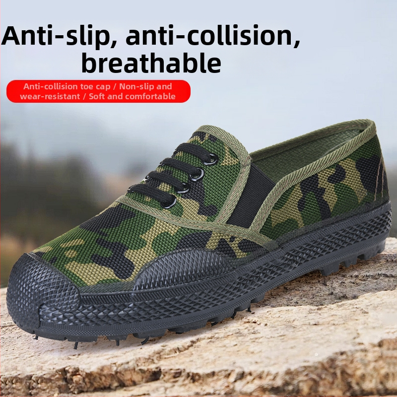 Προπονητικά παπούτσια με διαπνοή από δίχτυώδες επάνω μέρος, καουτσούκ σόλα, χωρίς κορδόνια, χαμηλό προφίλ για άνδρες