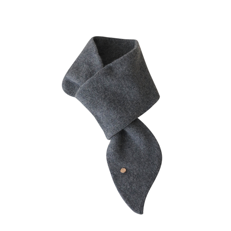 Плетен шал за врата - овча вълна, warp knitting, запазва топлината, зима, стил: универсален и елегантен