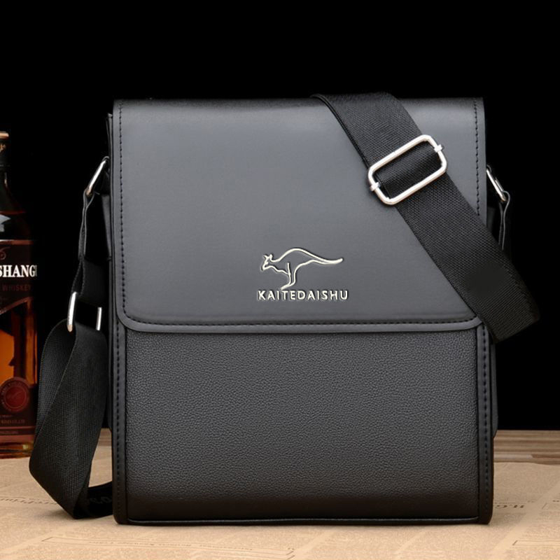 Férfi üzleti PU táska | vízálló, poliészter bélés, mindennapi használat, őszi 2021