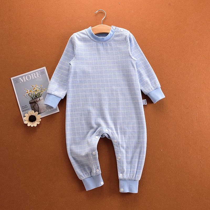 Παιδικός ρόμπερ από βαμβάκι με μακριά μανίκια, unisex, κορεατικού στυλ, για 3–8 ετών, 95% βαμβάκι