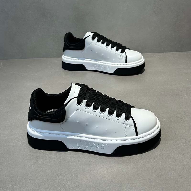 Uniszex mindennapi sportcipők többpaneles dizájnnal (Summer 2025, felső rész kevert anyagból, légáteresztő, fűzővel záródó)