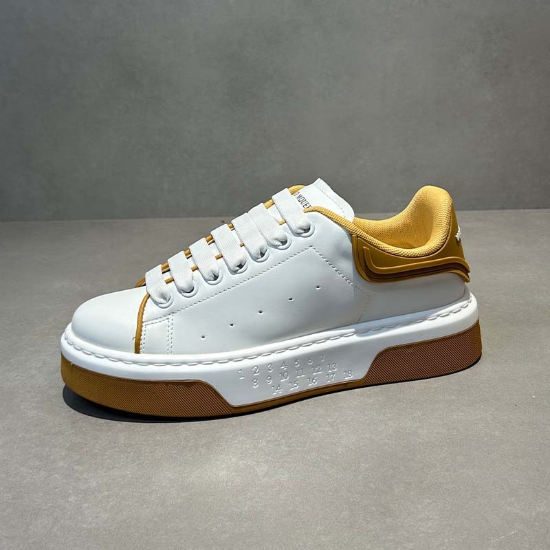 Uniszex mindennapi sportcipők többpaneles dizájnnal (Summer 2025, felső rész kevert anyagból, légáteresztő, fűzővel záródó)