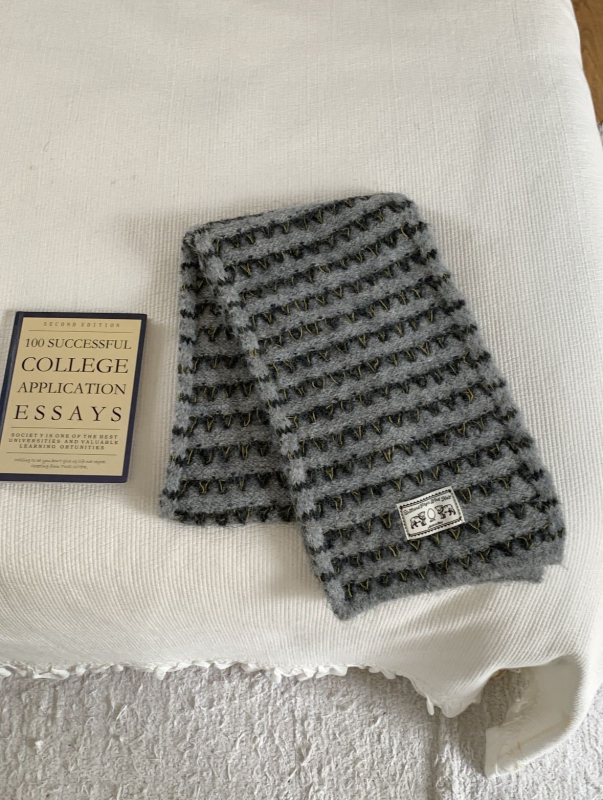 Šal od vunene smjese - Warp-knitted, održava toplinu, zima, svjež i sladak stil