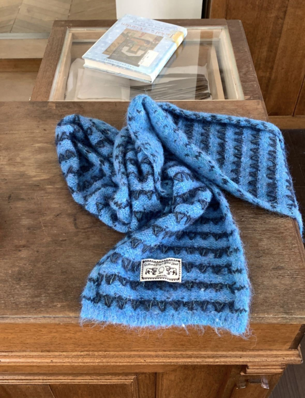 Šal od vunene smjese - Warp-knitted, održava toplinu, zima, svjež i sladak stil