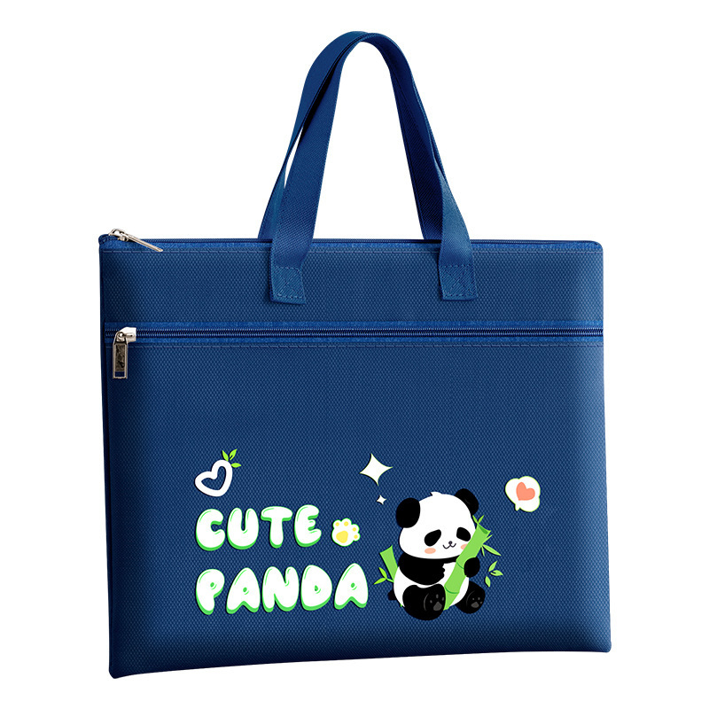 Beiduome vászon iskolatáska cipzárral – rajzfilm stílus, nagy kapacitás, általános iskolások számára