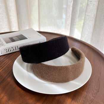 Accesoriu pentru cap - făcut manual, din țesătură, YUHAO, toamnă 2024, minimalist, pentru femei