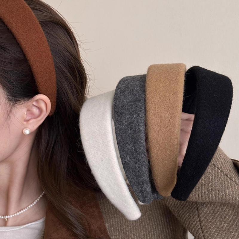 Accesoriu pentru cap - făcut manual, din țesătură, YUHAO, toamnă 2024, minimalist, pentru femei