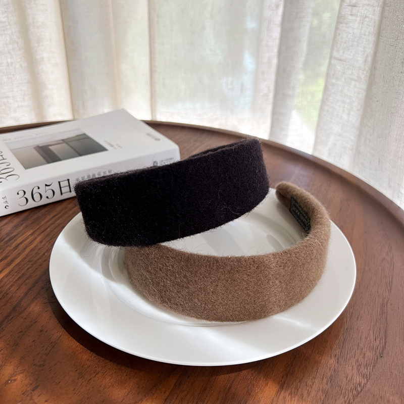 Accesoriu pentru cap - făcut manual, din țesătură, YUHAO, toamnă 2024, minimalist, pentru femei