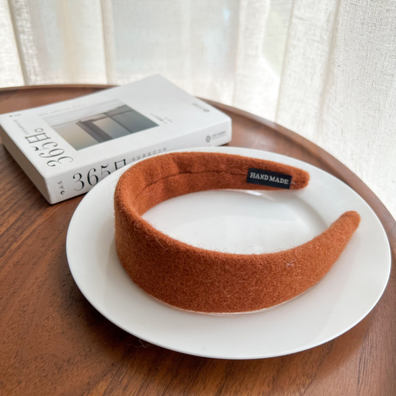 Accesoriu pentru cap - făcut manual, din țesătură, YUHAO, toamnă 2024, minimalist, pentru femei