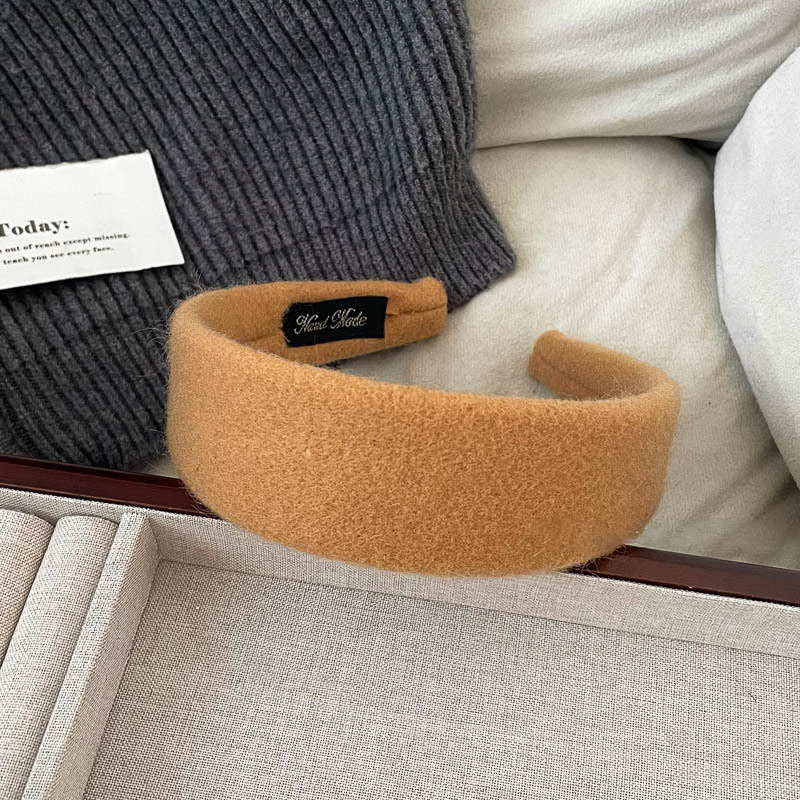 Accesoriu pentru cap - făcut manual, din țesătură, YUHAO, toamnă 2024, minimalist, pentru femei