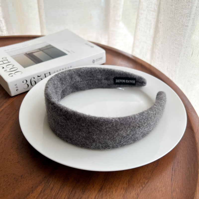 Accesoriu pentru cap - făcut manual, din țesătură, YUHAO, toamnă 2024, minimalist, pentru femei