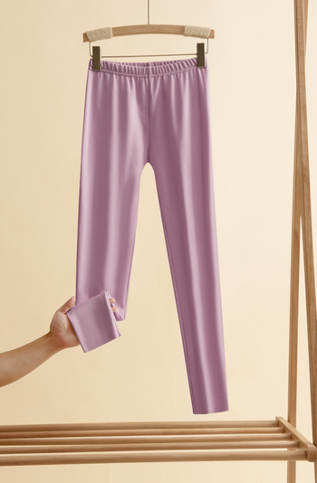 Pantaloni de iarnă pentru femei, velur dublu, căptușiți cu fleece, groși 201–250 g/m², 80–90% poliester