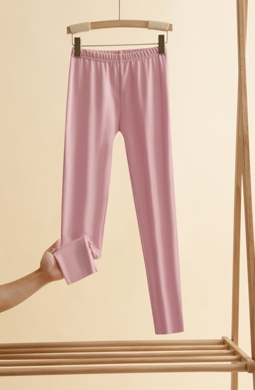 Pantaloni de iarnă pentru femei, velur dublu, căptușiți cu fleece, groși 201–250 g/m², 80–90% poliester