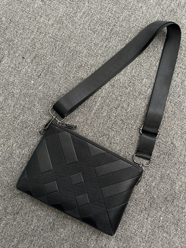 Mini Dragon PU vodootporna muška crossbody torba s geometrijskim uzorkom