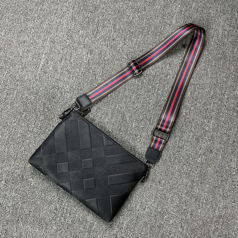 Mini Dragon PU vodootporna muška crossbody torba s geometrijskim uzorkom