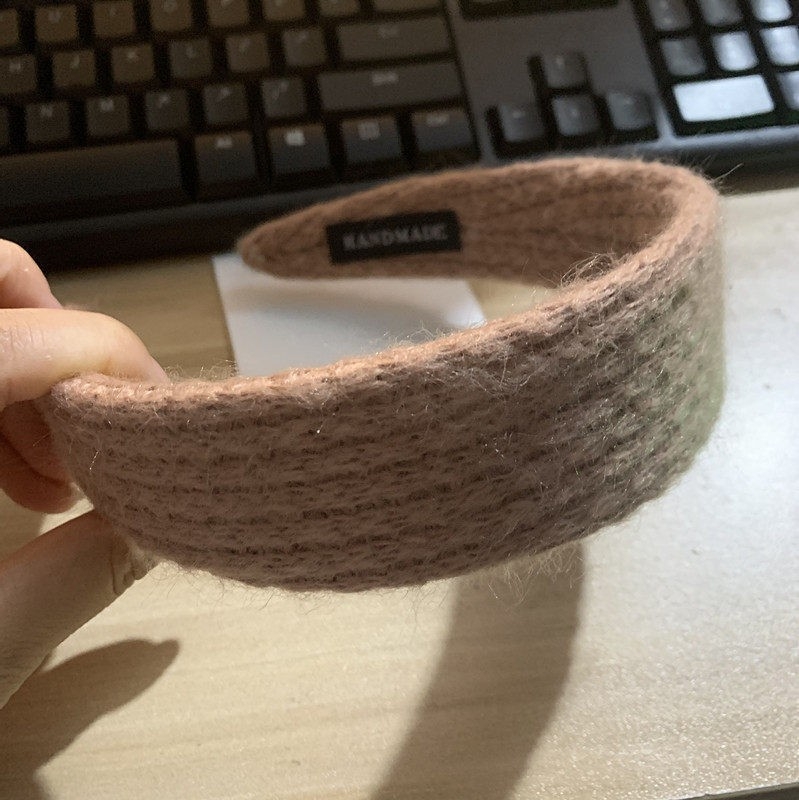 Vuna traka za kosu za žene, široki rub, Fashion OL stil, model FG055