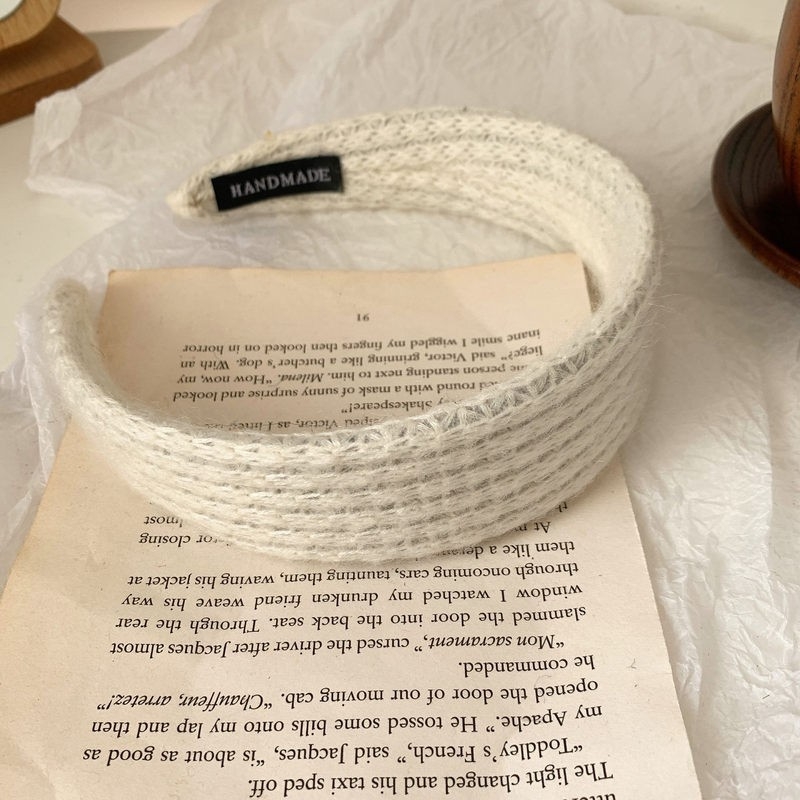Vuna traka za kosu za žene, široki rub, Fashion OL stil, model FG055