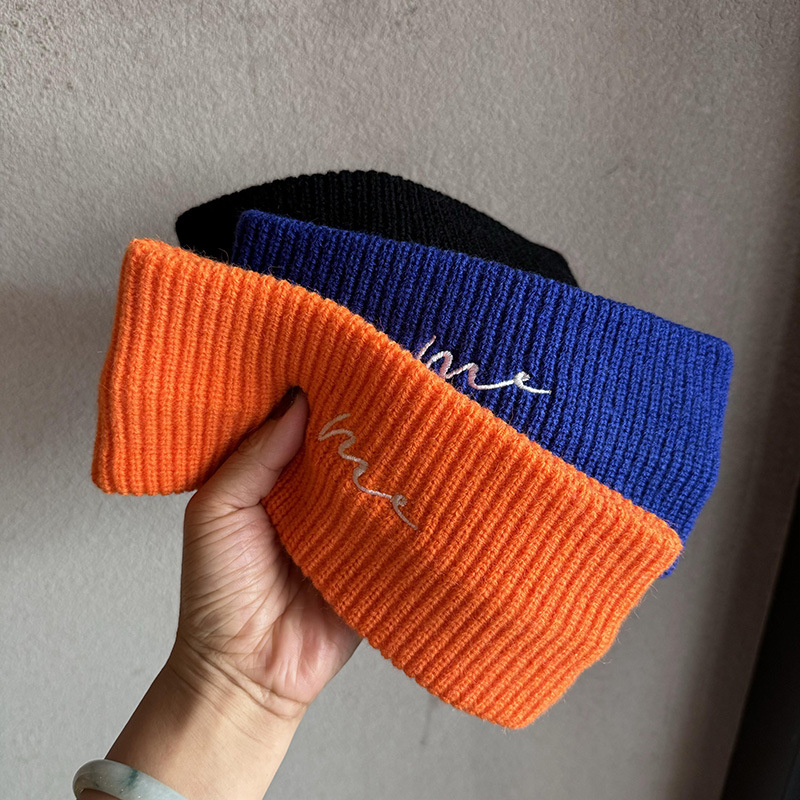 Vunena traka za kosu u korejskom stilu, unisex, traka za kosu, jesen 2024