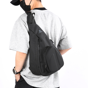 Muška prsna torbica Chest Pack, casual stil, najlon, otporna na habanje, podstava od poliester