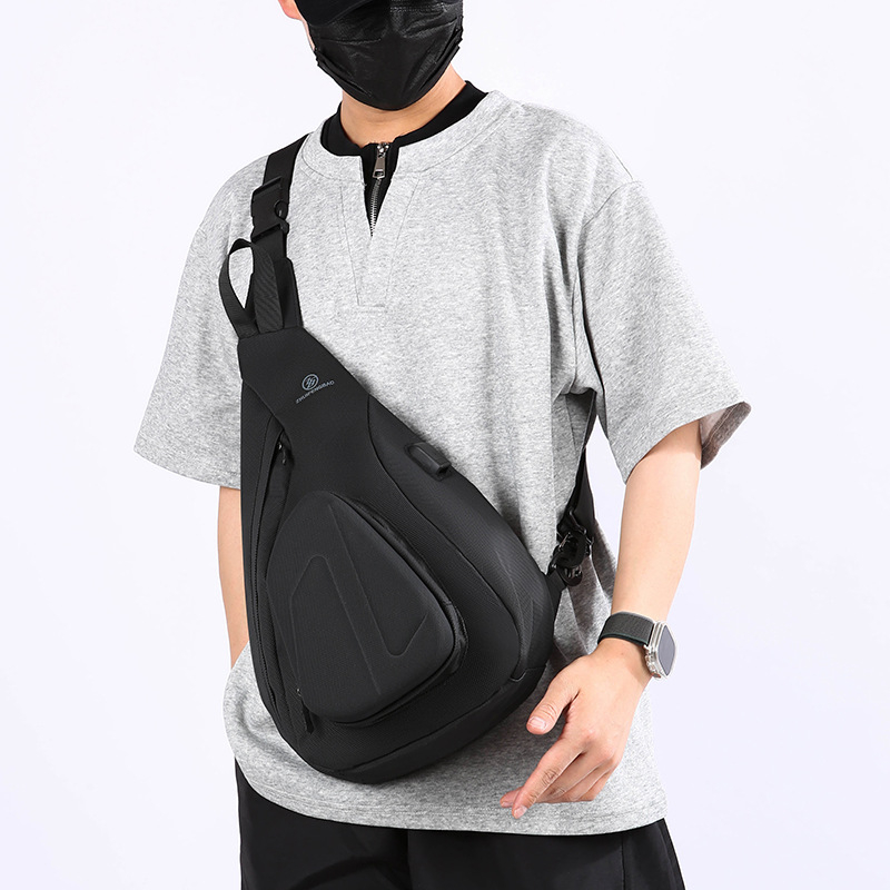Muška prsna torbica Chest Pack, casual stil, najlon, otporna na habanje, podstava od poliester