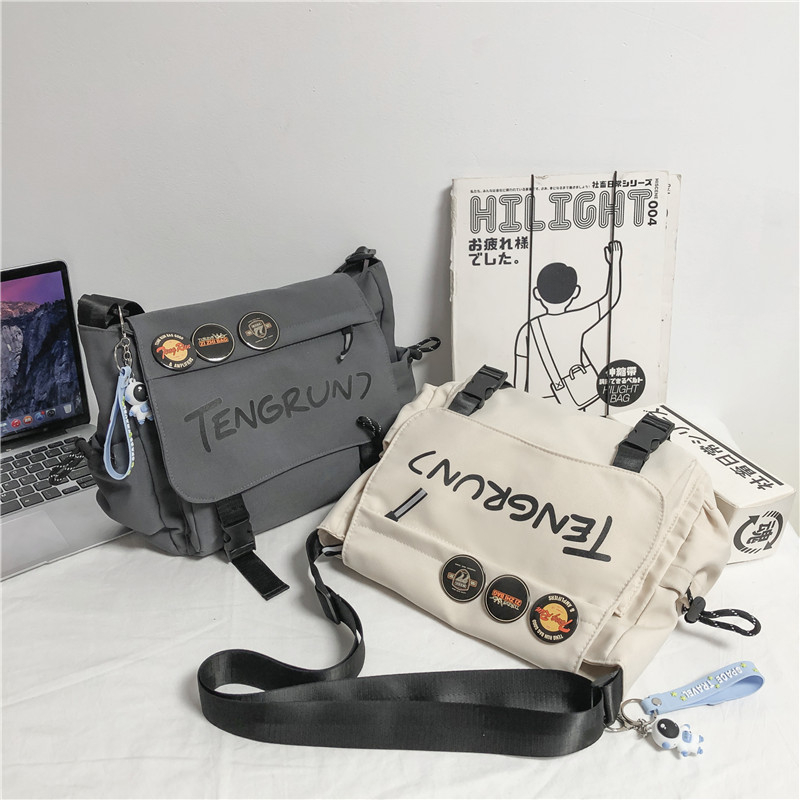 Muška crossbody torba - Poliester, Vodootporna, Najlonska podstava, Poslovni stil za putovanje