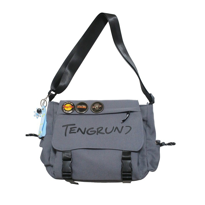 Muška crossbody torba - Poliester, Vodootporna, Najlonska podstava, Poslovni stil za putovanje