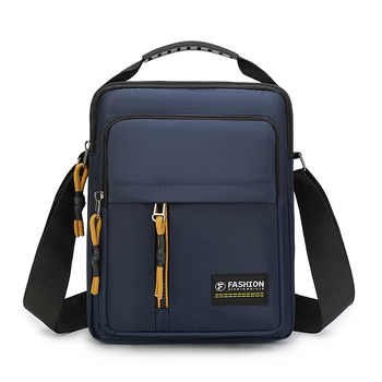 Muška crossbody torba, gradski minimalistički stil, Oxford tkanina, ultra lagana, podstava od poliestera, ljeto 2025 izdanje