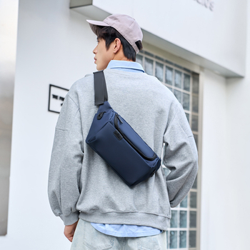 Geantă crossbody pentru bărbați – nailon, respirabilă, HDLH737, primăvara 2026
