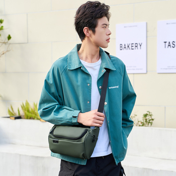 Geantă crossbody pentru bărbați – nailon, respirabilă, HDLH737, primăvara 2026