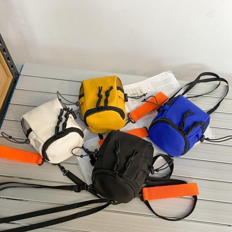 Lan Kannon LS863 Najlon Crossbody torba s vertikalnim kvadratnim siluetom - vodootporna, zatvarač, unutarnji džep za telefon, za muškarce